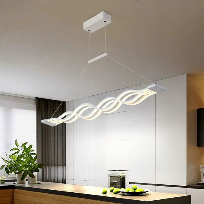 Lustra led ADN 152w alba / neagra [2]