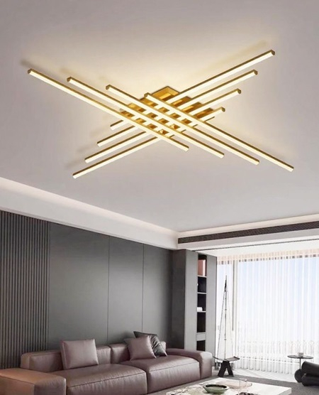 Lustra led cu telecomanda 236w 4x [1]