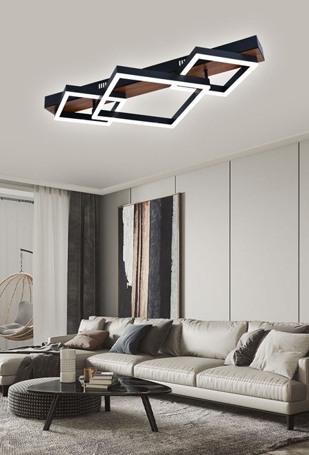 Lustra led cu telecomanda patrate cu telecomanda [5]