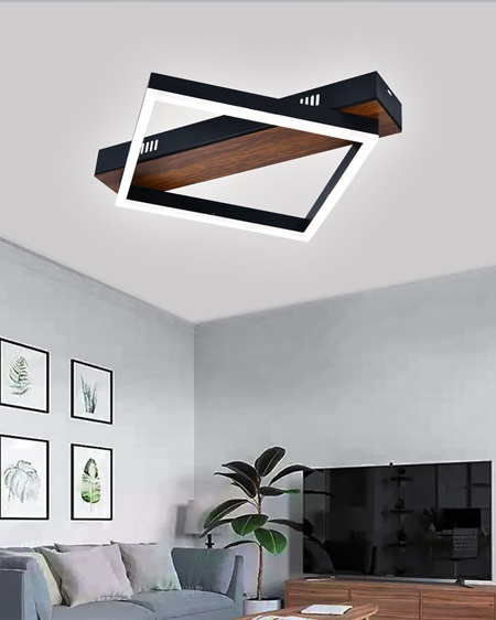 Lustra led cu telecomanda patrate cu telecomanda [3]