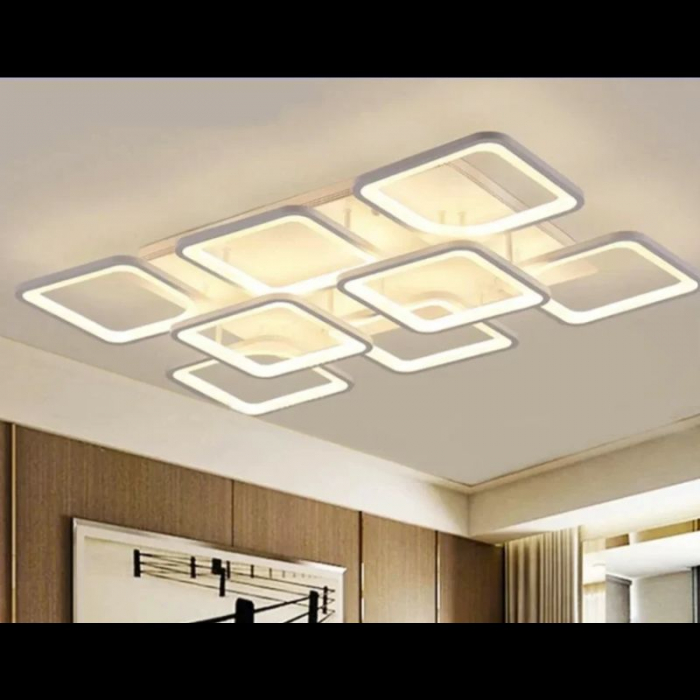Lustra LED dimabila 120w cu telecomanda 3 functii [3]