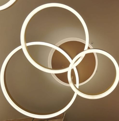 Lustra led dimabila 150w cu telecomanda 3 functii [2]