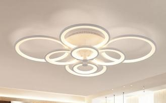 Lustra led dimabila 160w cu telecomanda 3 functii [3]