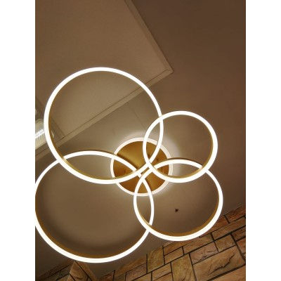Lustra led dimabila 180w cu telecomanda 3 functii [2]
