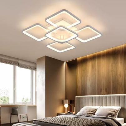 Lustra led dimabila 120w cu telecomanda 3 functii [2]