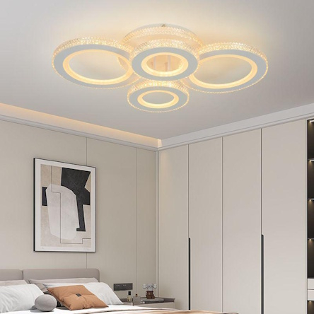 Lustra led dimabila RGB cu telecomanda 120w [2]