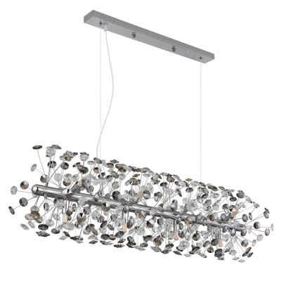 Lustra led eleganta cu cristale 90cm [2]