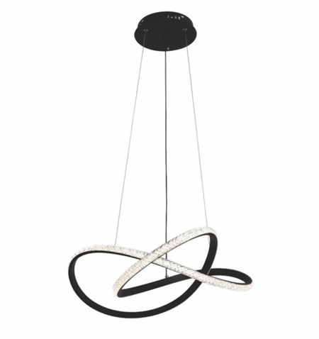 Lustra led Infinit Cristal 104W pentru iluminat led modern [2]