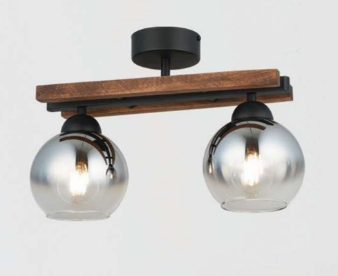 Lustre led lemn e27x1,2,3 [2]