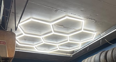 set 2 x7 hexagoane led honeycomb [3]