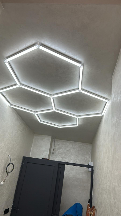 Set 4 hexagoane led honeycomb [4]