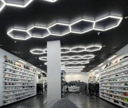 10 hexagoane led honeycomb pentru iluminat led [1]