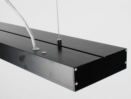 Lustra led suspendata - Corp iluminat Led suspendat 54w Negru IP65