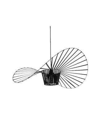 Lustra Dormitor - Lustra led palarie neagra e27