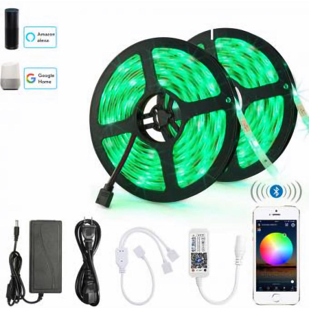 Oferte - Kit banda LED RGB 10m WiFi inteligent