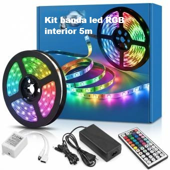 Oferte - Kit banda LED RGB interior 5m 14w/m