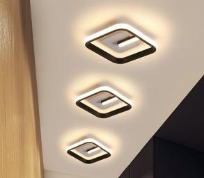 Lustra  Neagra - LUSTRA LED 3 FUNCTII 20W