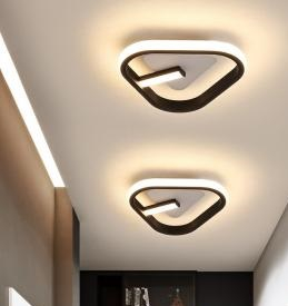 Lustra  Neagra - LUSTRA LED 3 FUNCTII 20W Trigon
