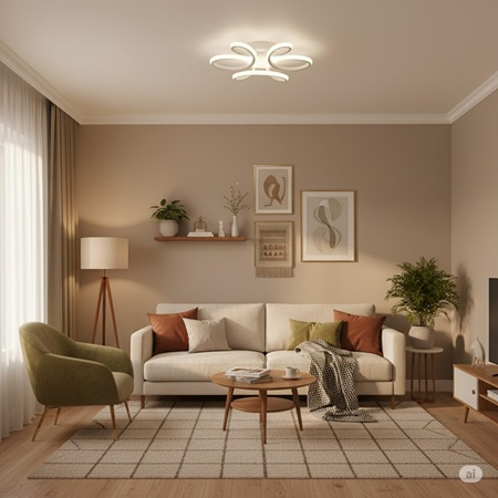 Lustra led 3 functii 50w [5]