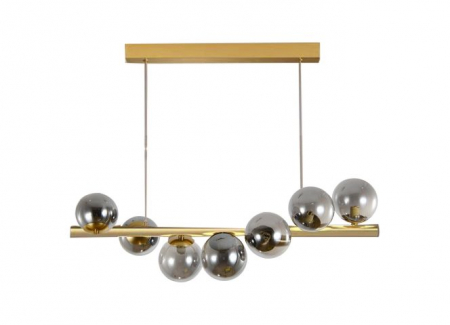 Lustra led cu globuri fumurii [4]