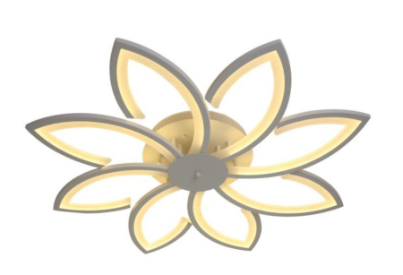 lustre led sub 250ron - Lustra led cu telecomanda 150w Lotus