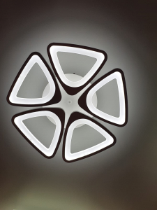 Lustra led de la 100w la 200w - Lustra LED dimabila 100w cu telecomanda 3 functii