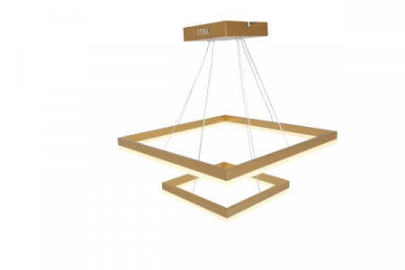 Lustra Receptie - Lustra led dimabila 110w cu telecomanda 3 functii Aurie