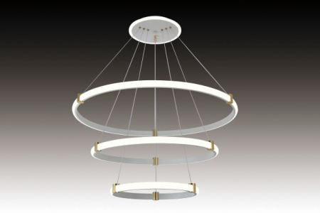 Lustra led suspendata - Lustra led dimabila 115w cu telecomanda 3 functii