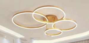 Lichidare stoc - Lustra led dimabila 180w cu telecomanda 3 functii
