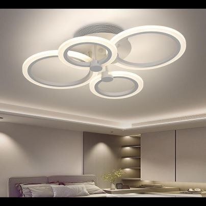 Lustra led de la 51w la 99w - Lustra LED dimabila 70W cu telecomanda 4 functii