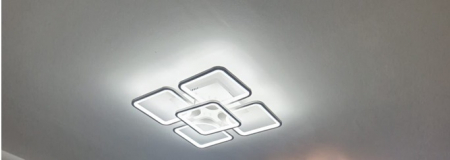 Lustra led dimabila cu telecomanda 120w cu aplicatie [3]