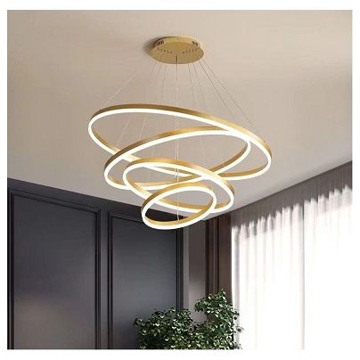 Lustra led peste 200W - Lustra led dimabila cu telecomanda 288w