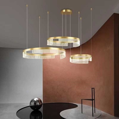 Lustre ieftine - Lustra led eleganta cu telecomanda 240w