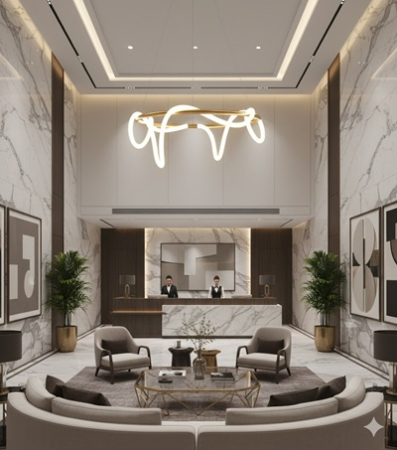 LUSTRA LED NEONFLEX ROSE GOLD 190w [3]