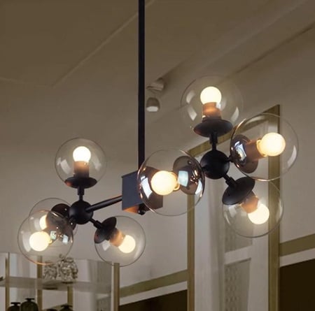 Lustra led petale - Lustra led SF 8 socluri e27