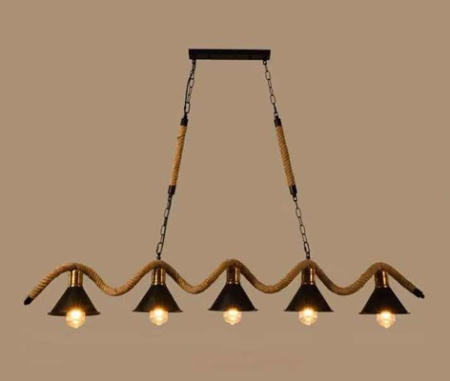 Lustra vintage e27x 5 Lustre Led - Lustra vintage e27x 5