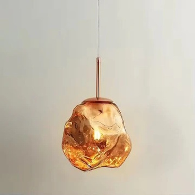 Lustra led 36 globuri - Pendul led elegant E27X1 Rose Gold/Argintiu/Gold