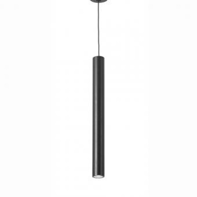 Lustra  Neagra - Pendul led tubular 7w