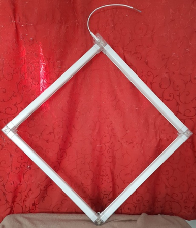 1 hexagon led honeycomb (48w) - Tavan led patrat rece/ neutru 32w