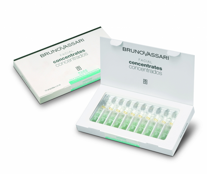 Concentrat Purificator Pentru Ten Gras/Uleios 10x2ml - Oily Control Concentrate - Bruno Vassari [2]