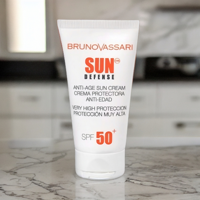 Crema Anti-Aging Pentru Protectie Solara cu SPF50+ 50ml - Anti -Age Sun Cream SPF50+ - Bruno Vassari [3]