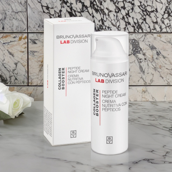 Crema de Noapte cu Peptide 50ml - Peptide Night Cream-Bruno Vassari [2]