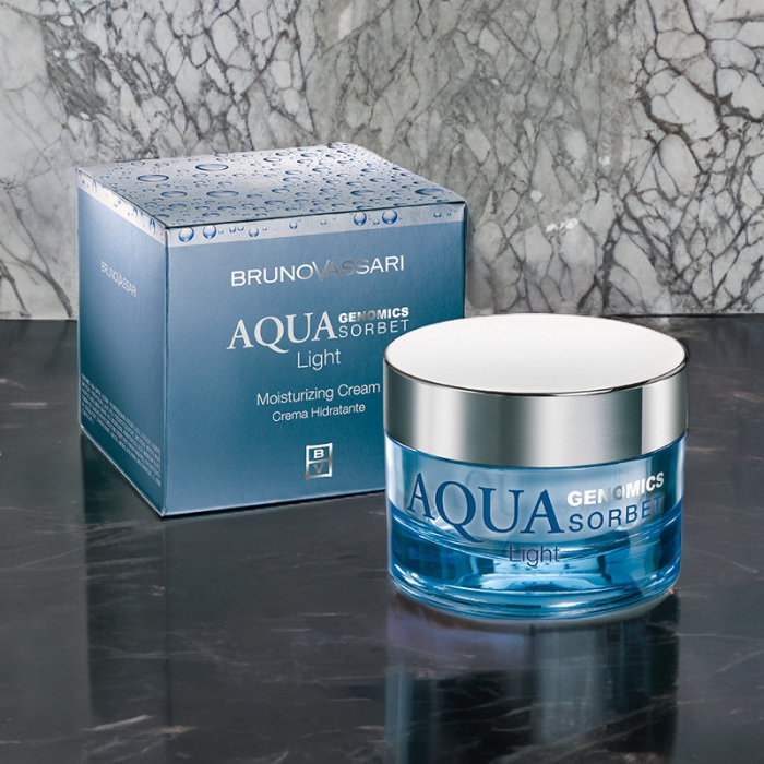 Crema hidratanta pentru ten normal si gras 50ml - Aqua Sorbet Light - Bruno Vassari [3]
