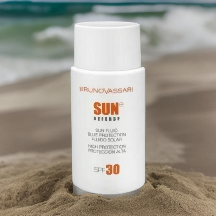 Fluid Facial Pentru Protectie Solara SPF30 50ml - Sun Fluid Blue Protection SPF30 - Bruno Vassari [2]