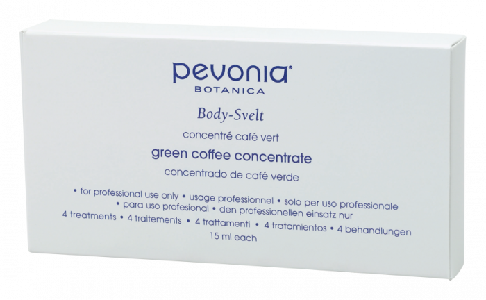 Gel Concentrat Anticelulitic cu Cafea Verde 4x15ml - Green Coffee Concentrate - Pevonia [4]