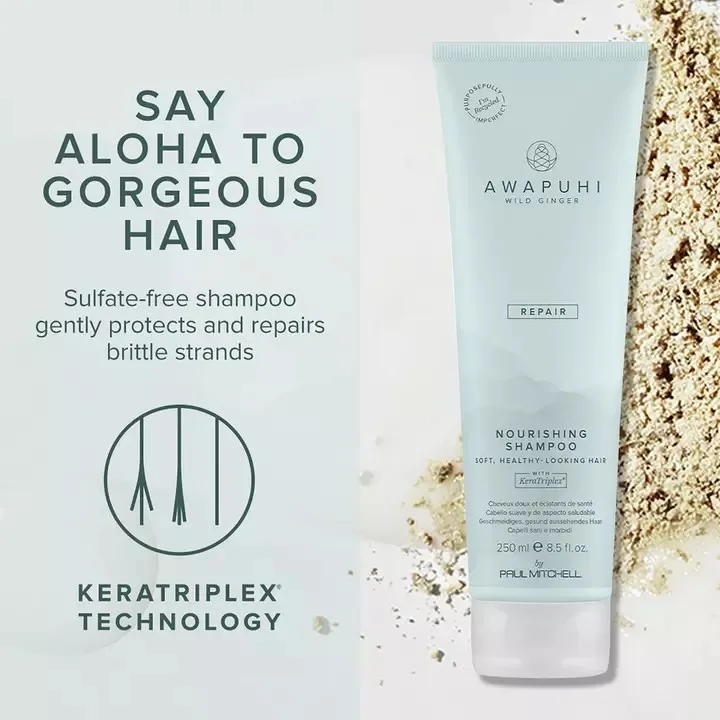 NOURISHING SHAMPOO, SAMPON REPARATOR CU PROTEINE DE KERATINA 250ml [5]