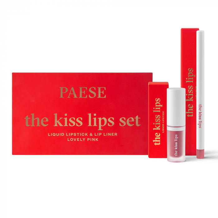 PAESE GIFT SET THE KISS LIPS LOVELY PINK 03 [6]