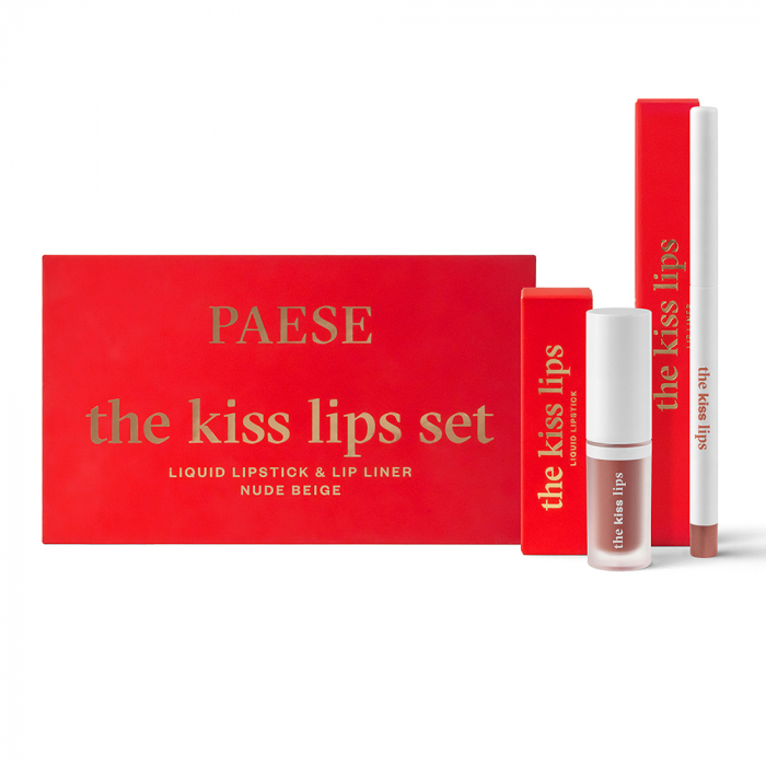 PAESE GIFT SET THE KISS LIPS NUDE BEIGE 01 [6]