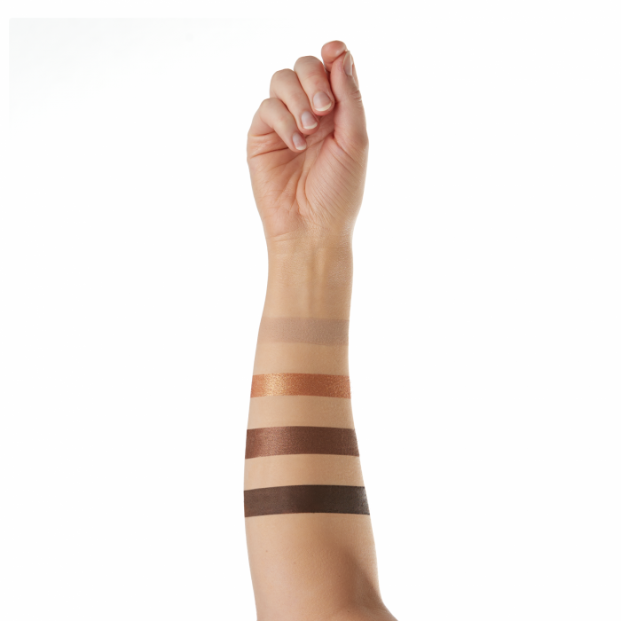 Paleta de farduri 4 nuante, Daily Vibe, nuanta Golden Hour 01 - 5,5g [7]