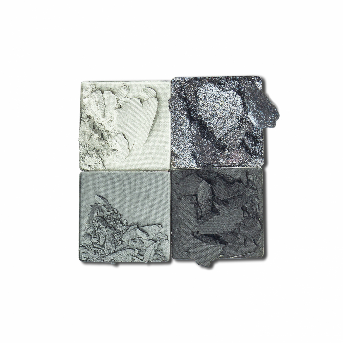 Paleta de farduri 4 nuante, Daily Vibe, nuanta Velvet Smokey 06 - 5,5g [6]